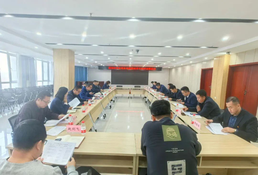 【集團(tuán)要聞】水利水電集團(tuán)改革專項(xiàng)行動(dòng)推進(jìn)會(huì)議召開